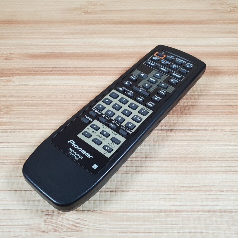 Pioneer VXX2703 DVD remote control TESTED
